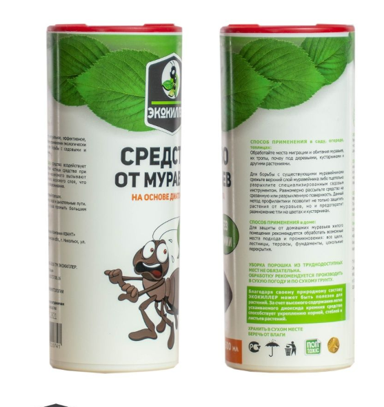 Средство от муравьев в тубе ЭКОКИЛЛЕР, 0,5 л.